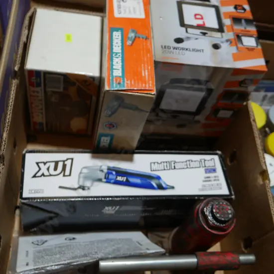 LED work light, multi-tool etc
