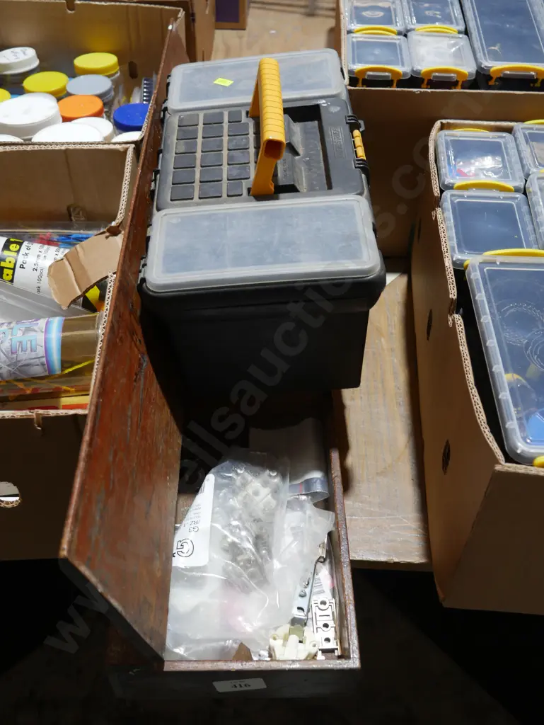 Two tool boxes and contents Image 1++