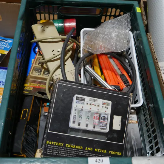 Assorted workshop items