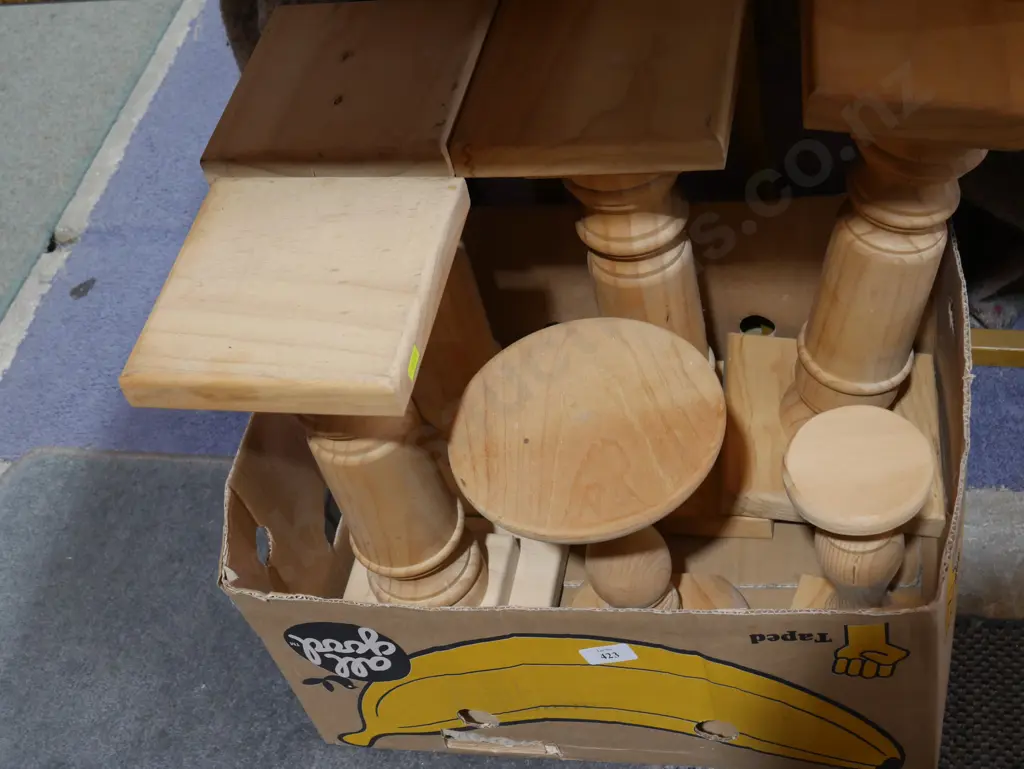Assorted wooden plant stands Image 1++