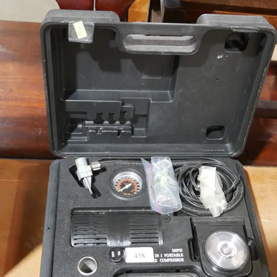 Portable air compressor