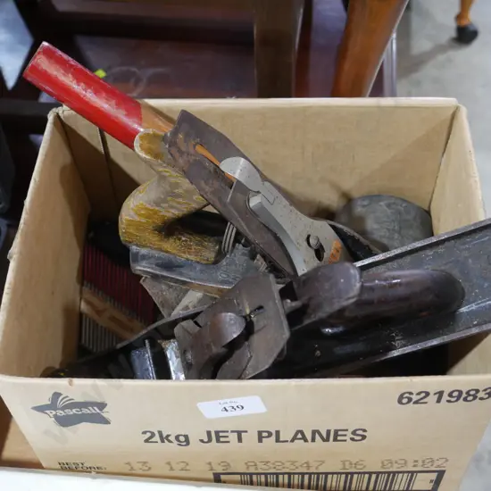Planes hammers screwdrivers