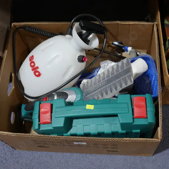 Sprayer hedge trimmer