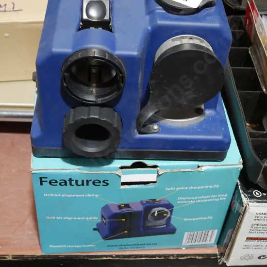 Drill bit sharpener