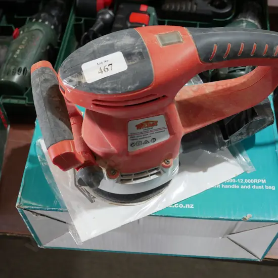Toolshed orbital sander