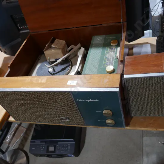 Pye stereophonic record radio player