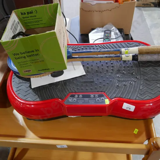 Ultra thin fit massager platform etc