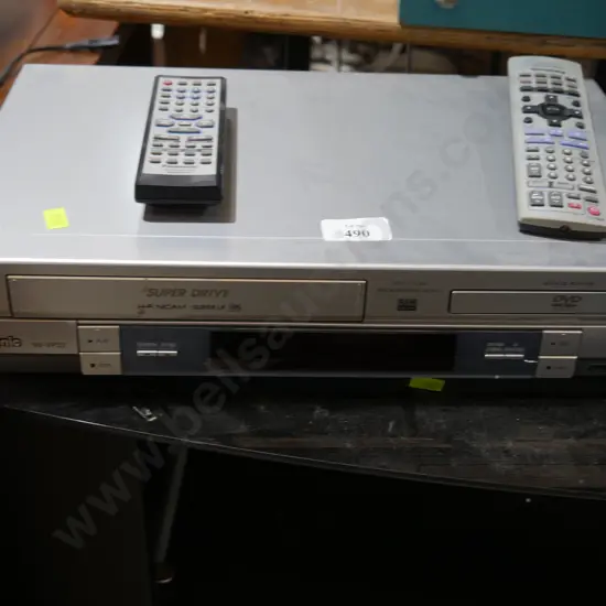 VHS DVD player combo