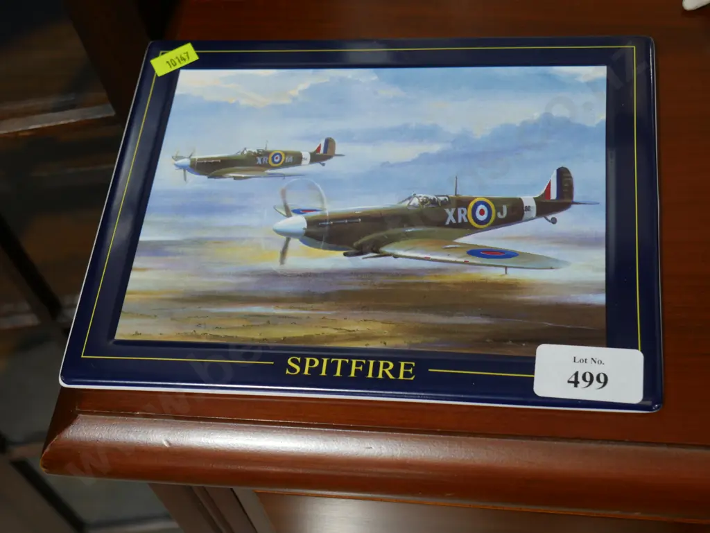 Davenport pottery "The Spitfire" wall plaque Image 1++