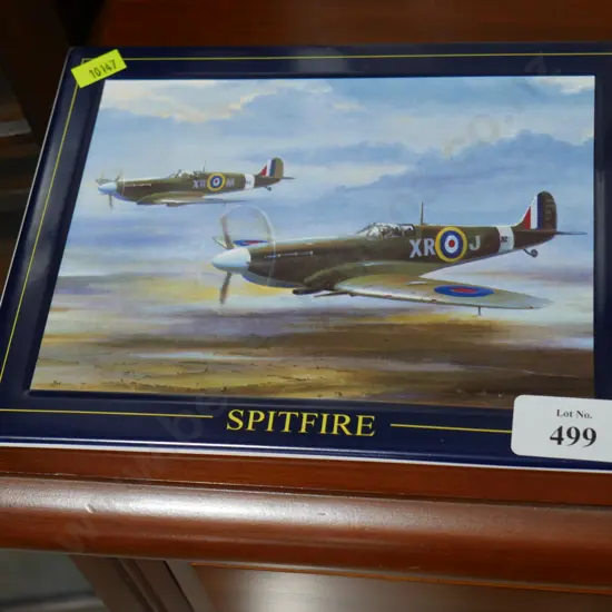 Davenport pottery "The Spitfire" wall plaque
