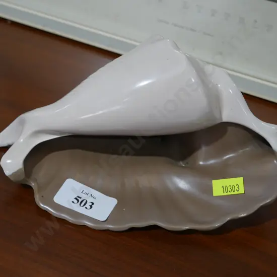 Poole pottery shell