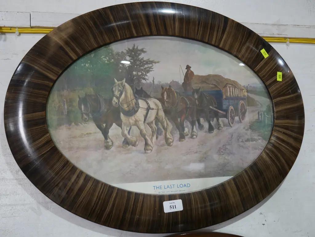William Greene " The Last Load" print Image 1++