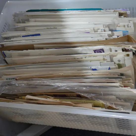 Stamps, first day covers etc