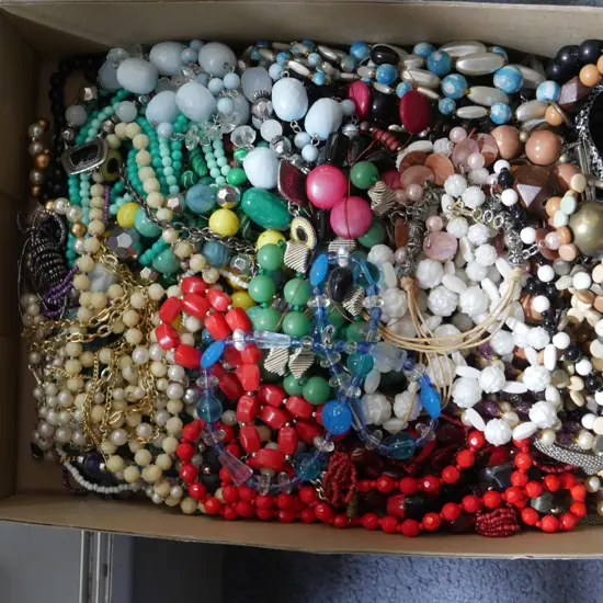 Costume necklaces etc