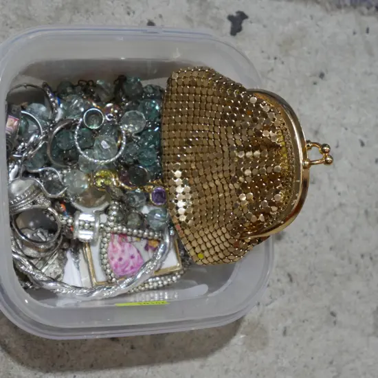 Costume Jewellery, small purse