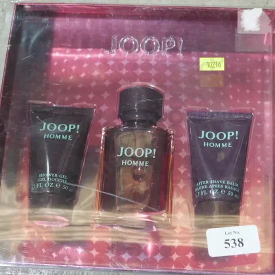 Boxed mens toiletries