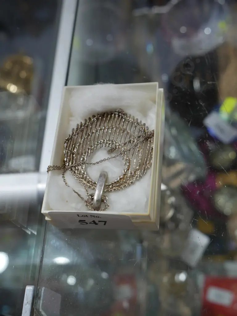 Silver necklace Image 1++