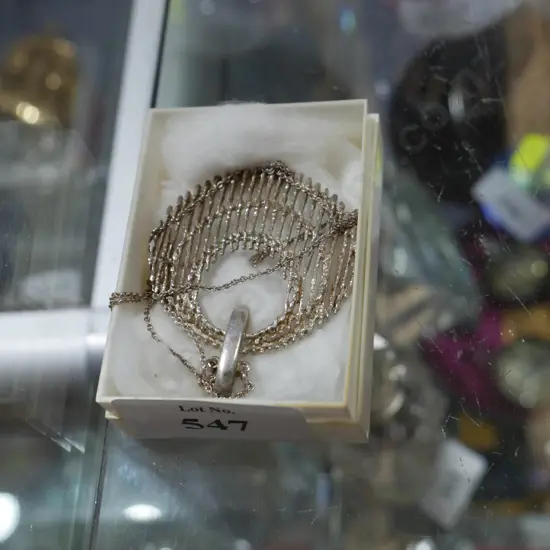 Silver necklace