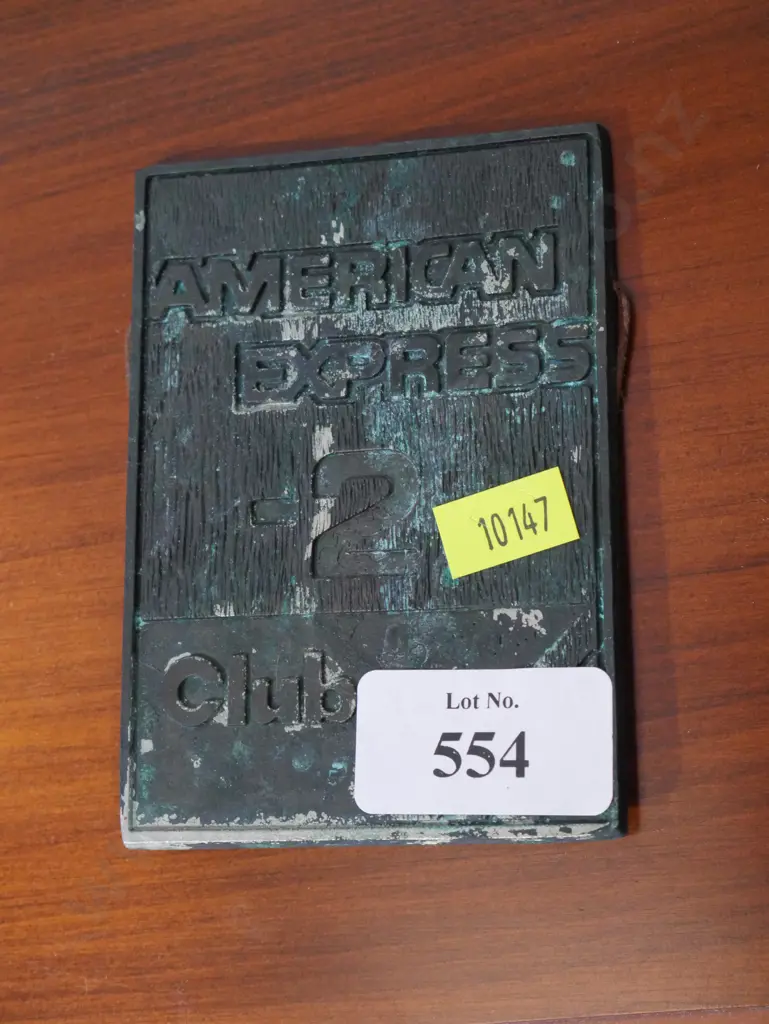 American express wall hanging Image 1++