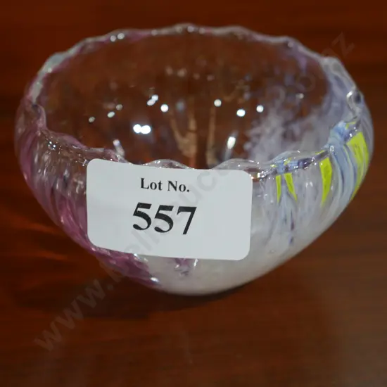 Small glass dish