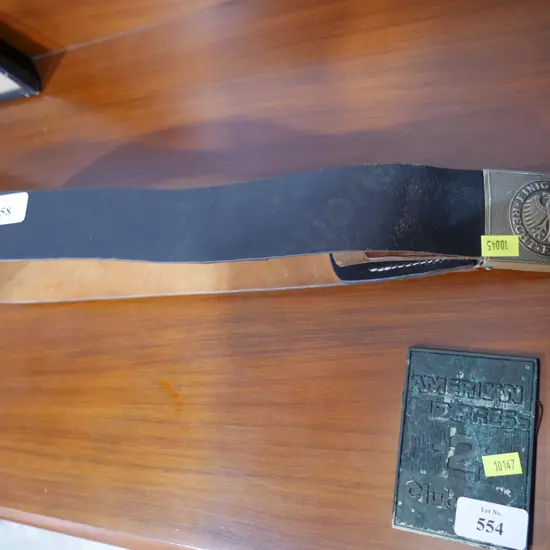 Nazi belt