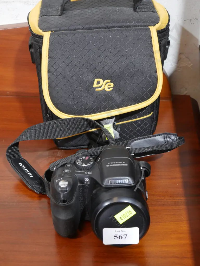Fuji digital camera and bag Image 1++