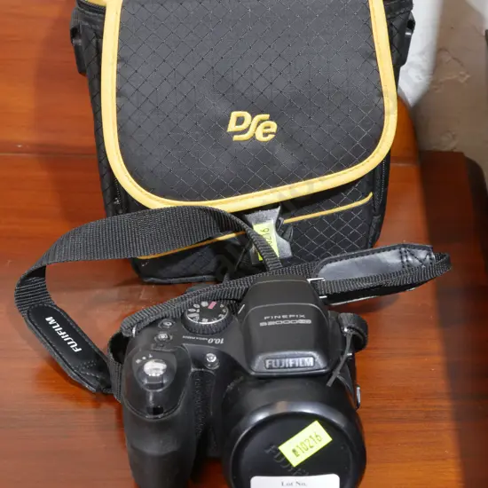 Fuji digital camera and bag