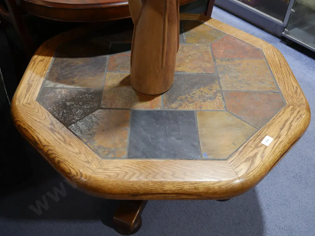 Tile top coffee table Image 1++
