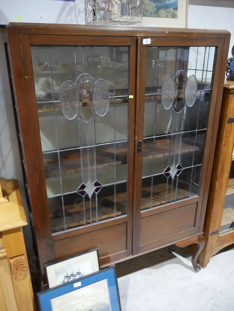 Leadlight display cabinet Image 1++