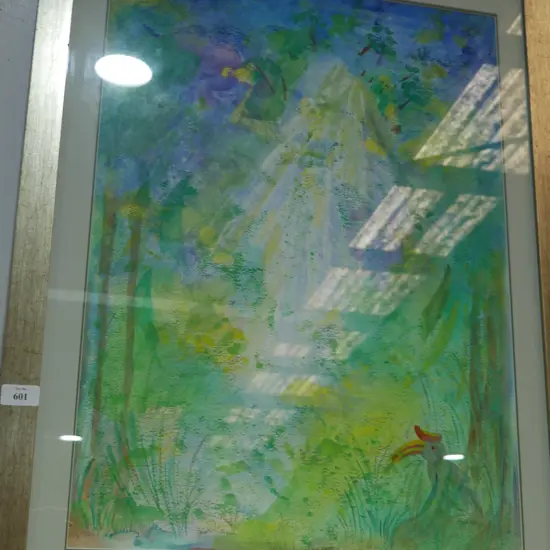 Framed artwork