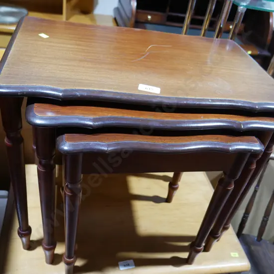 Nest of three tables