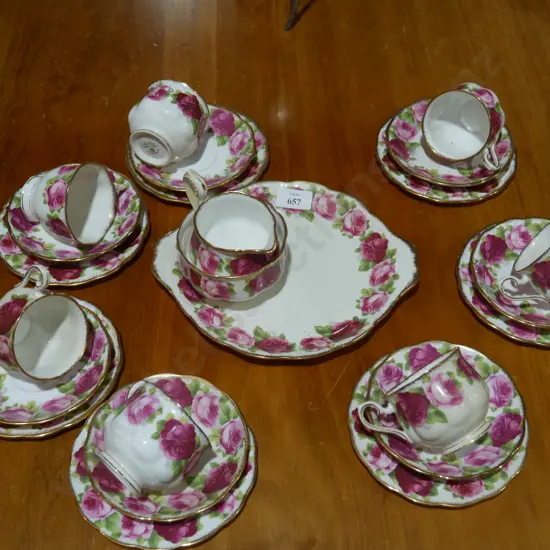 Royal Albert tea set