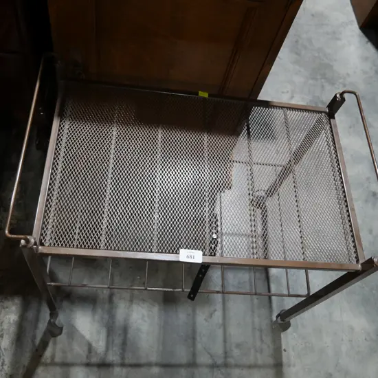 Metal trolley