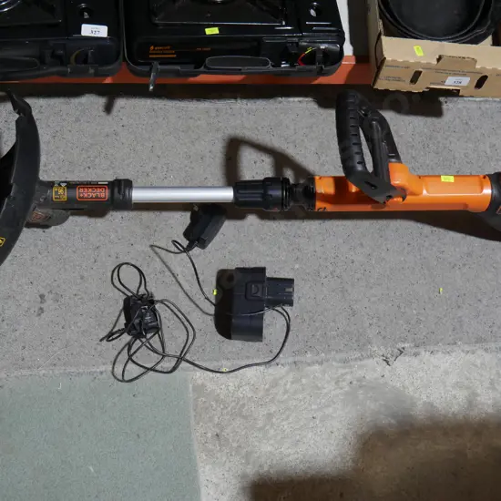 Black and Decker battery powered weed trimmer