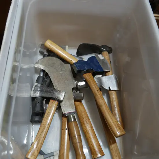 Assorted axes