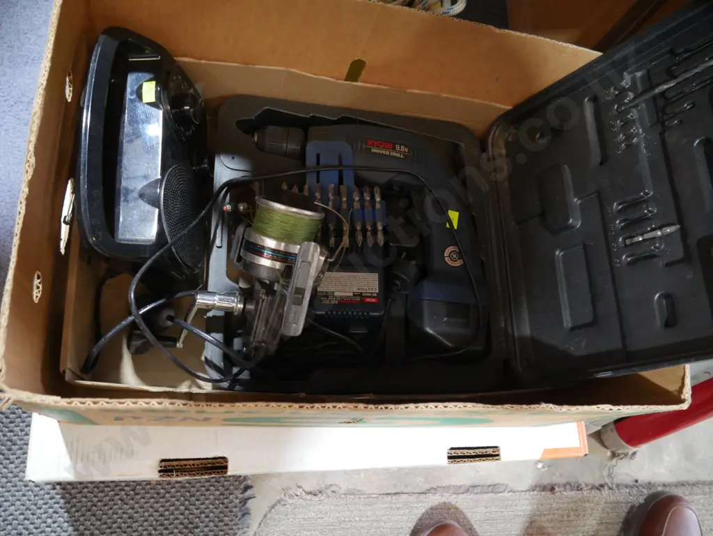 Battery drill fishing reel etc Image 1++