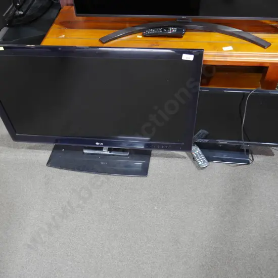 LG 37 in TV and 24-in Panasonic TV