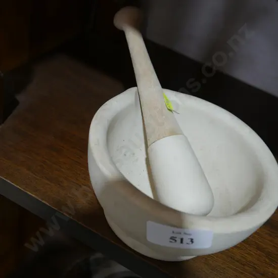 Mortar and pestle
