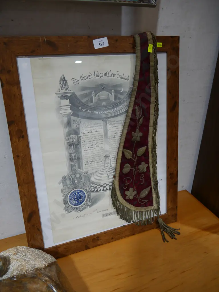 Lodge certificate Image 1++