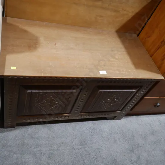 Wooden chest