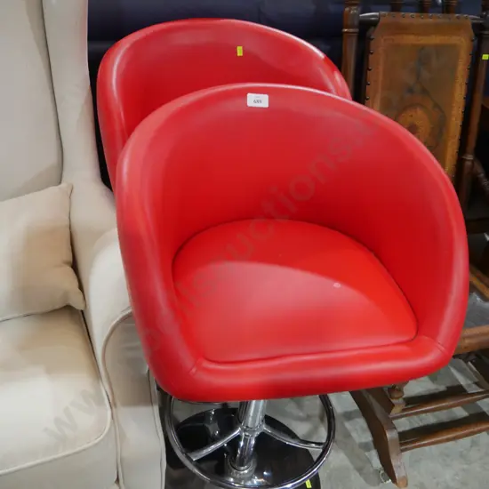 Pair bar stools