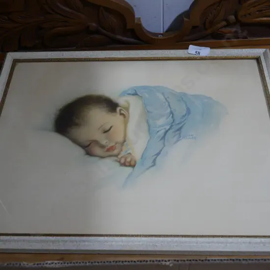 Lilian Rowles baby artwork
