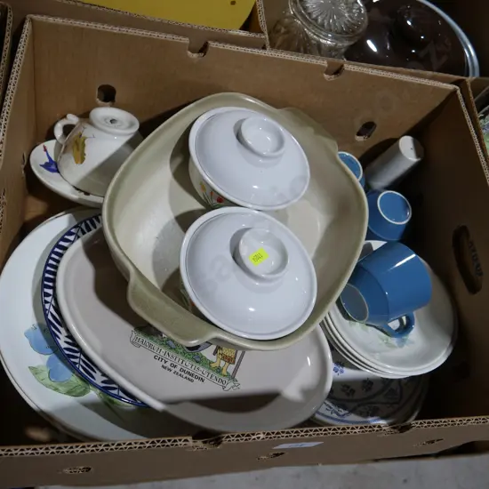 Box crockery