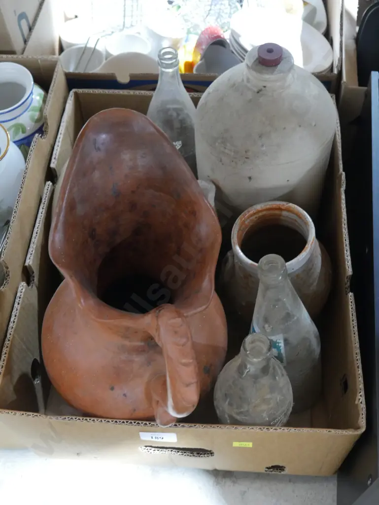 Old bottles, stone bottle etc Image 1++