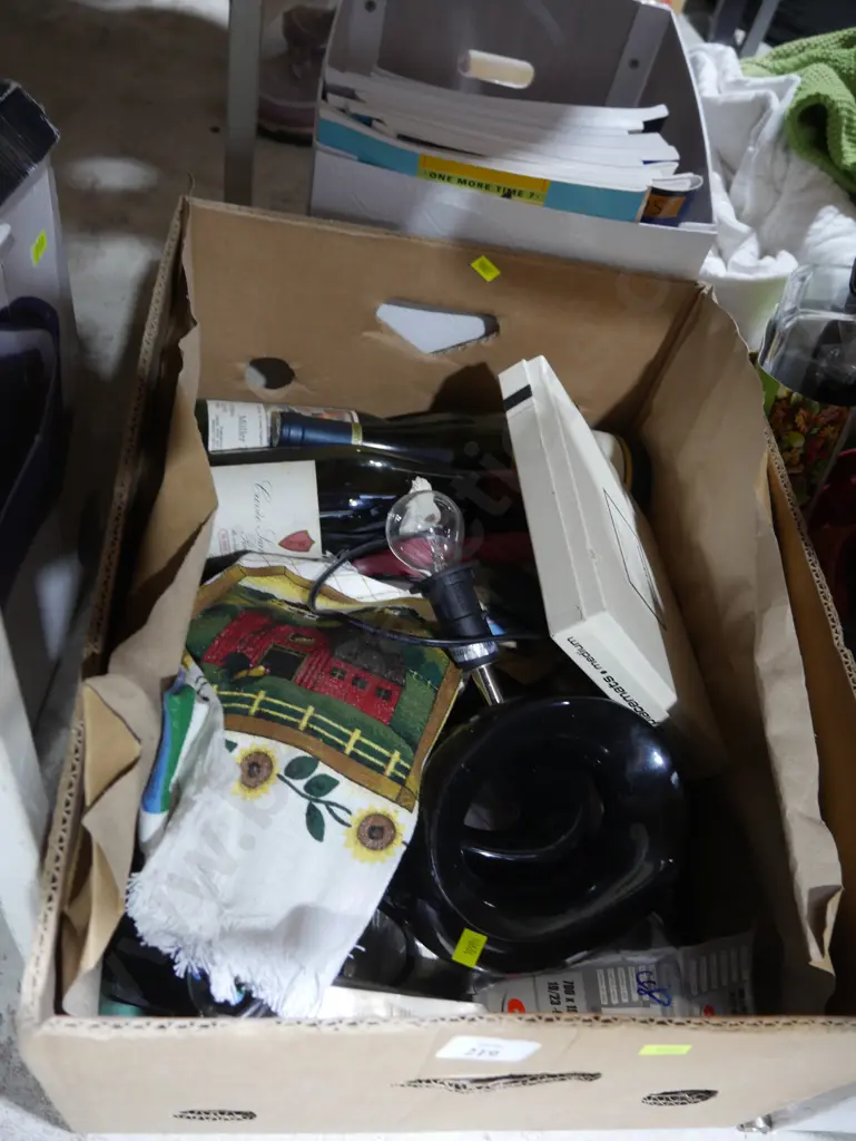 Wine bottles, lamps etc Image 1++