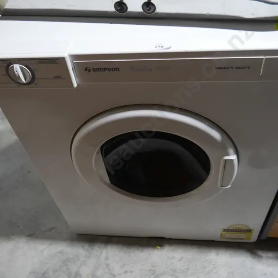 Simpson clothes dryer