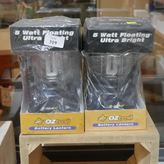 2 oztrail lanterns