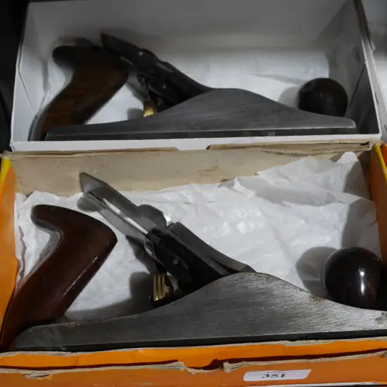 Two wood planes
