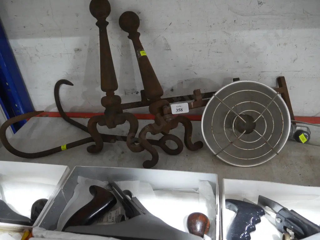 Fire dogs etc Image 1++