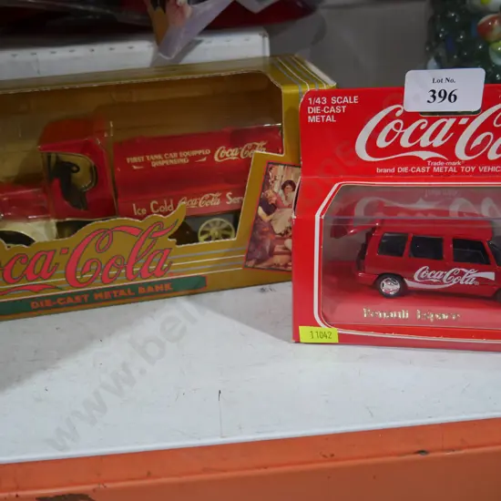 Coca-Cola model vehicles